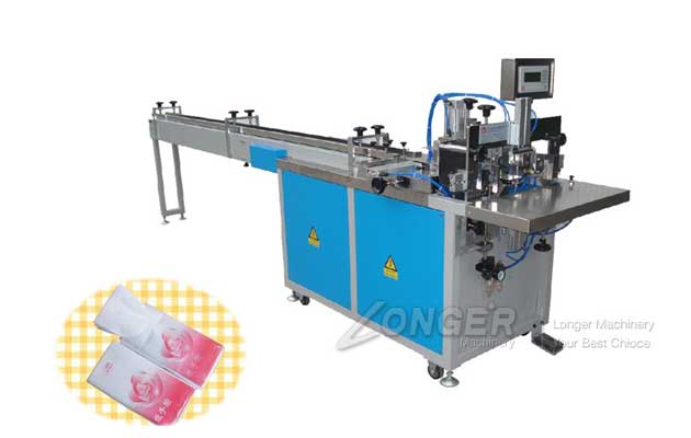 pocket tissue bagging machine