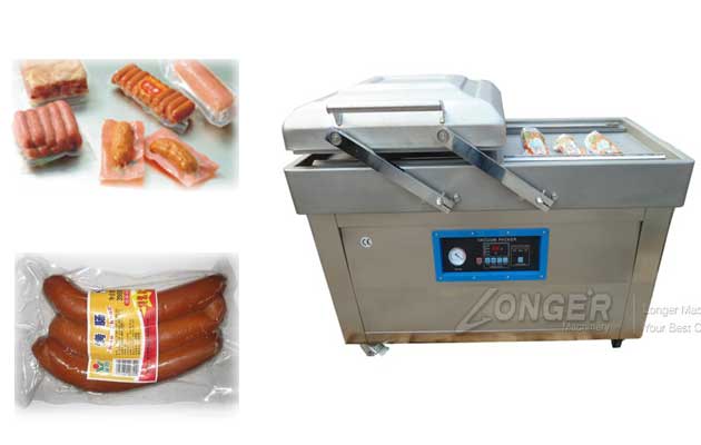 double chamber vacuum packing machine