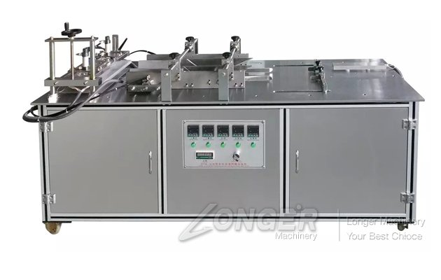 pneumatic cards cellophane packing machine