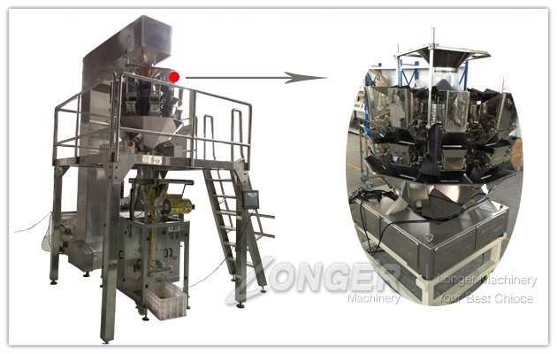 Ten scale granules packing machine